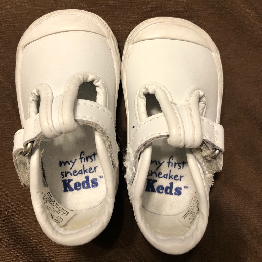 Infant my first sneaker white Keds